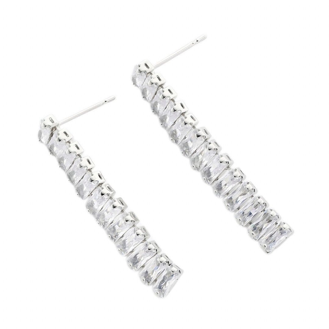 Silver Larisa Earring